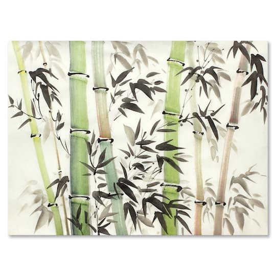 Designart - Bamboo Branches In The Forest II